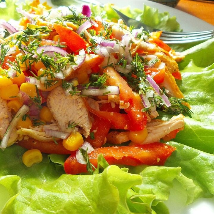 Geméis Zalot mat Poulet