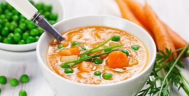 Puree Suppe fir chronesch Pankreatitis